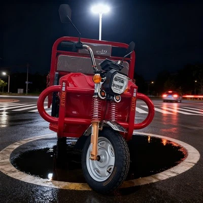 Commerciële elektrische vrachtdriewieler